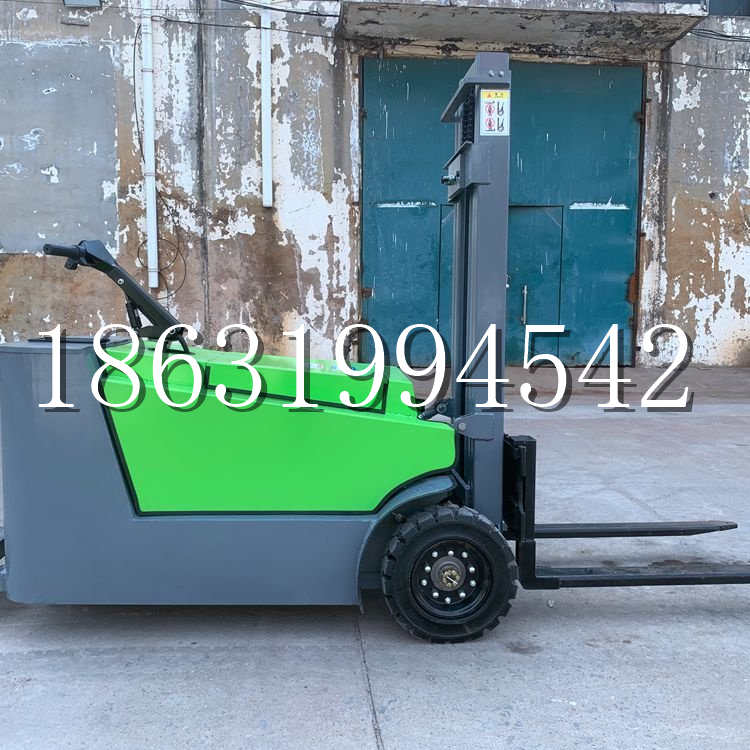 庆云县小型电动叉车1吨2吨步行站驾式电瓶堆高充电装卸车液压升降车铲车